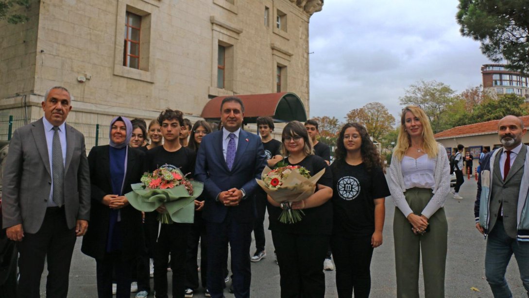 İl Milli Eğitim Müdürümüz Sayın Doç. Dr. Murat Mücahit YENTÜR'ün İlçemiz YTÜ Maçka Mesleki ve Teknik Anadolu Lisesi Ziyareti