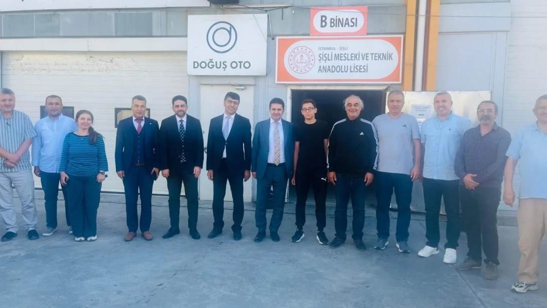 MESLEKÎ VE TEKNİK EĞİTİM GENEL MÜDÜRÜ SALİH KAYGUSUZ ZİYARETİ
